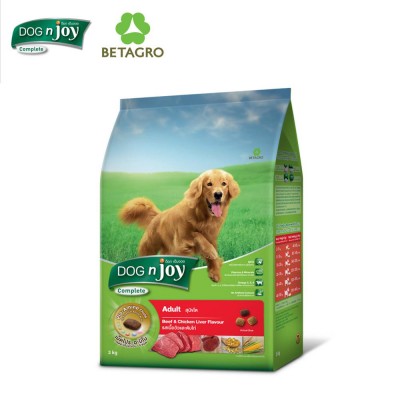 DOG'njoy Dry Food Adult Large Breeds Formula : Beef- Chicken Liver Flavour.